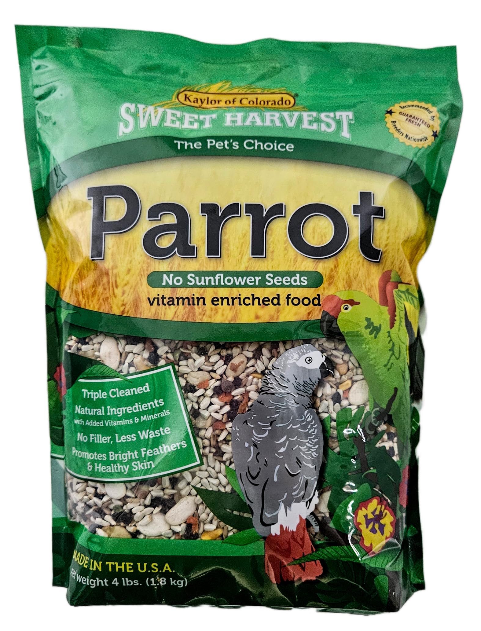 Healthy Parrot Food