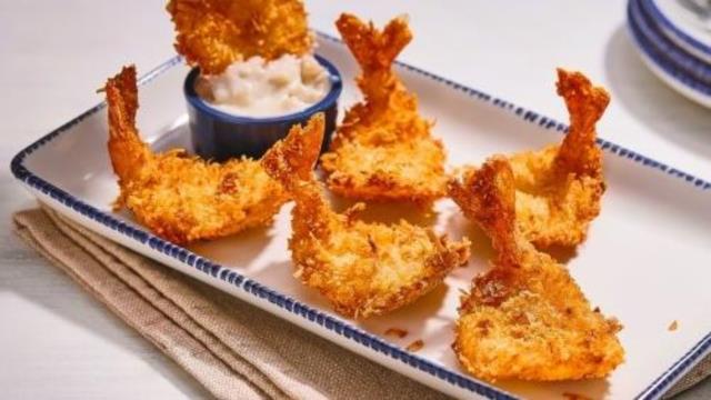 Delicious Coconut Shrimp Platter